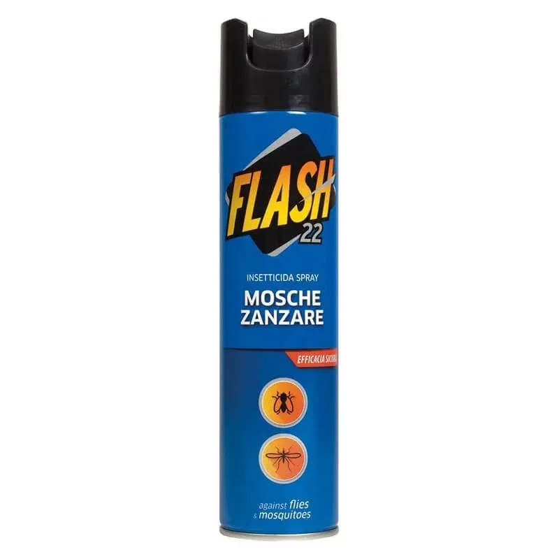Fulmine Flash 22 muște și țânțari – spray insecticid 400 ml — preț și oferte