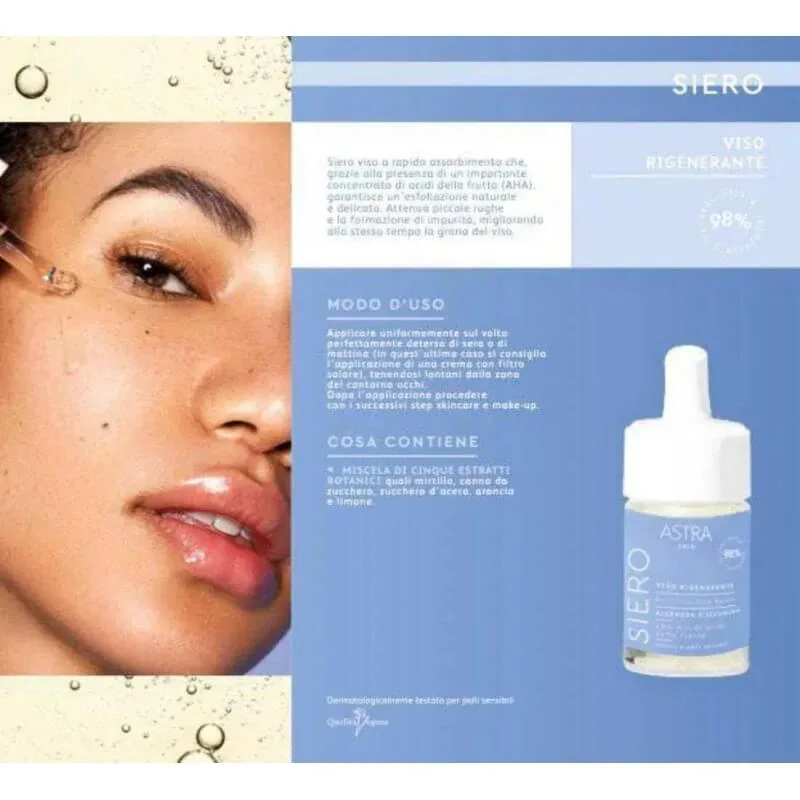 Astra ser regenerant pentru față 15 ml — preț și oferte