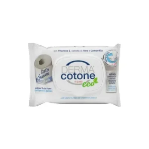 Dermacotone eco – șervețele umede răcoritoare pentru igienă personală, 20 de bucăți
