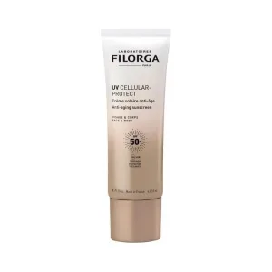 Filorga cremă de protecție solară SPF 50+ pentru față și corp, UV Cellular Protect, anti-îmbătrânire, protecție foarte ridicată, 125 ml