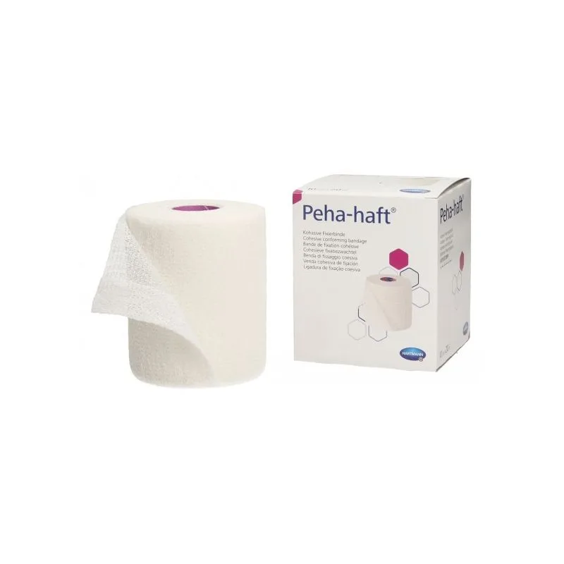 Peha-Haft bandaj elastic de fixare autoadeziv | 12cm x 4m HARTMANN — preț și oferte