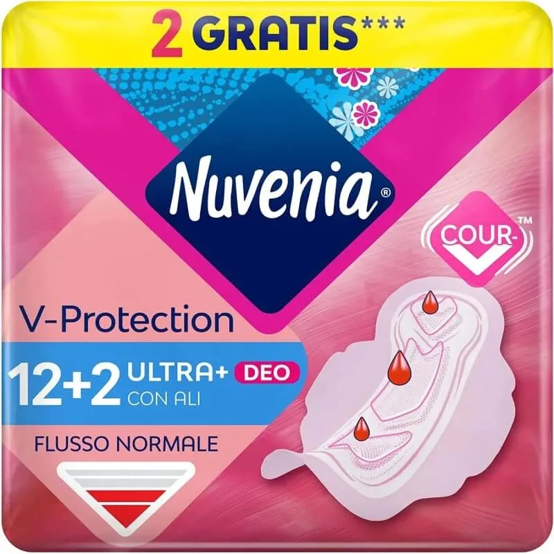Nuvenia deo fresh – 14 tampoane ultra-subțiri cu aripioare — preț și oferte