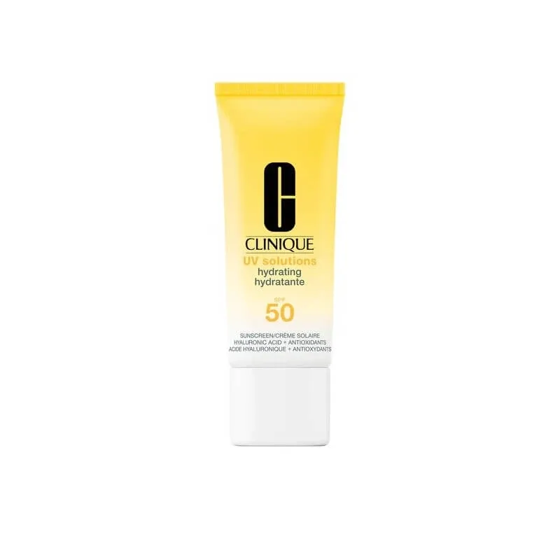 Clinique cremă de protecție solară pentru față SPF 50, UV Solutions, hidratantă, protecție ridicată, 40 ml — preț și oferte