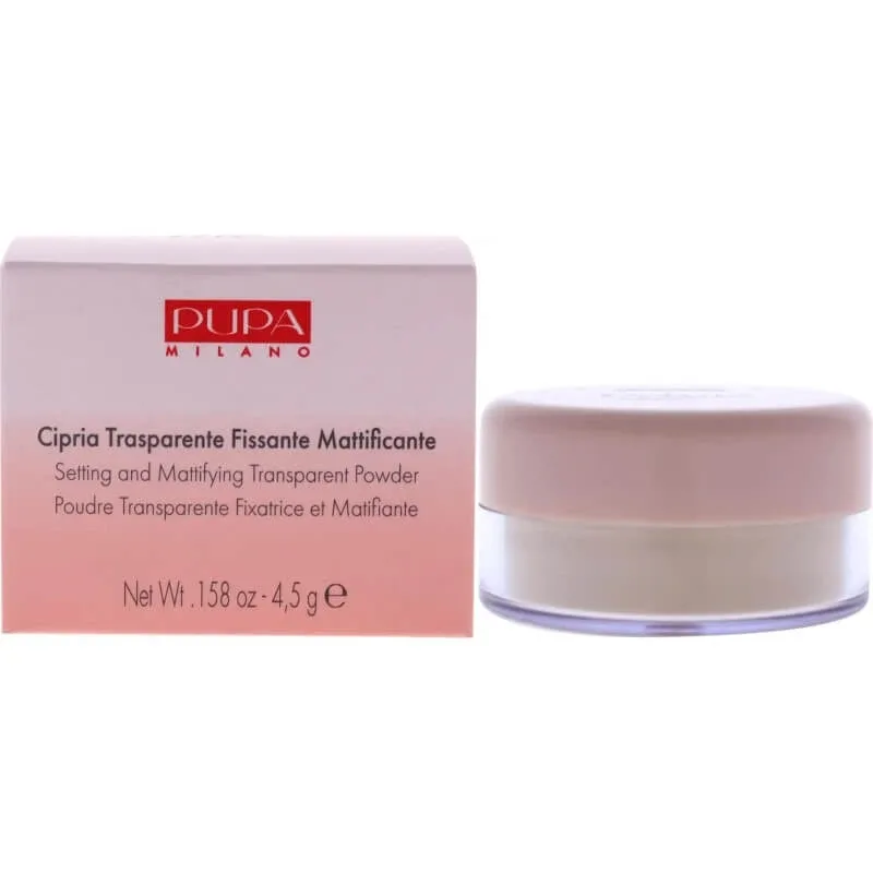Pupa Setting Powder – pudră transparentă 001 translucidă — preț și oferte