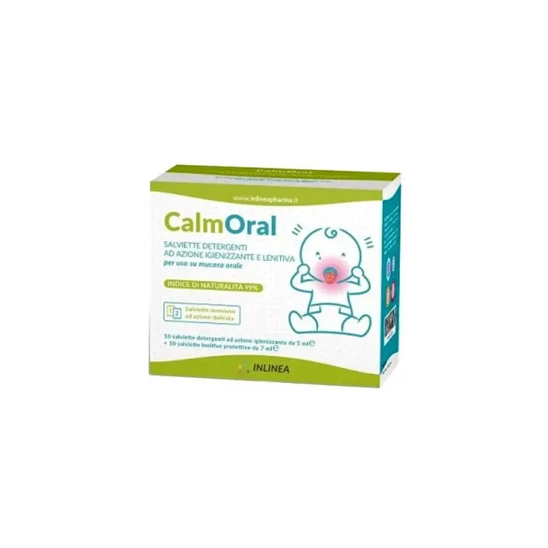 Inlinea Calmoral 10 șervețele dezinfectante + 10 șervețele calmante — preț și oferte