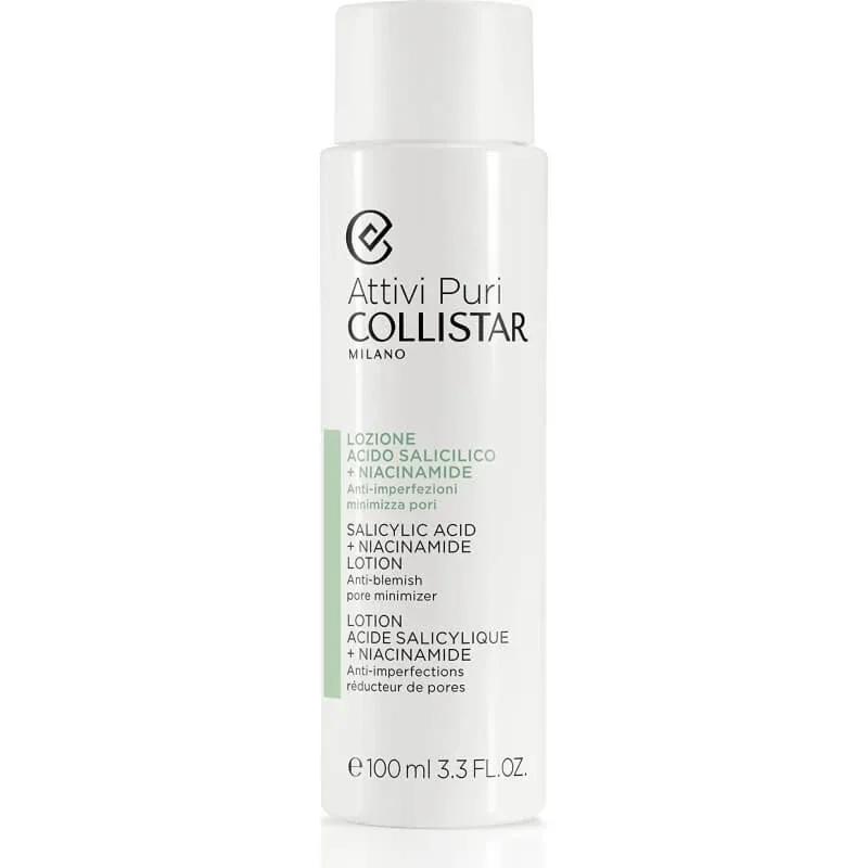 Collistar loțiune anti-imperfecțiuni cu acid salicilic + niacinamidă 100 ml — preț și oferte