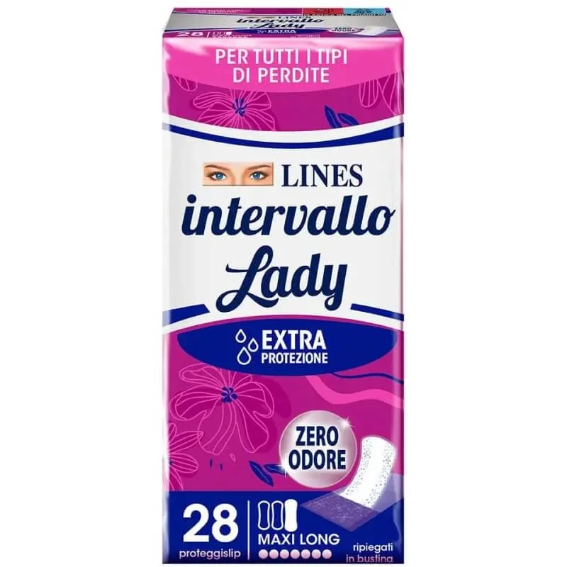 Lines Interval Lady Maxi – 28 de protecții zilnice — preț și oferte