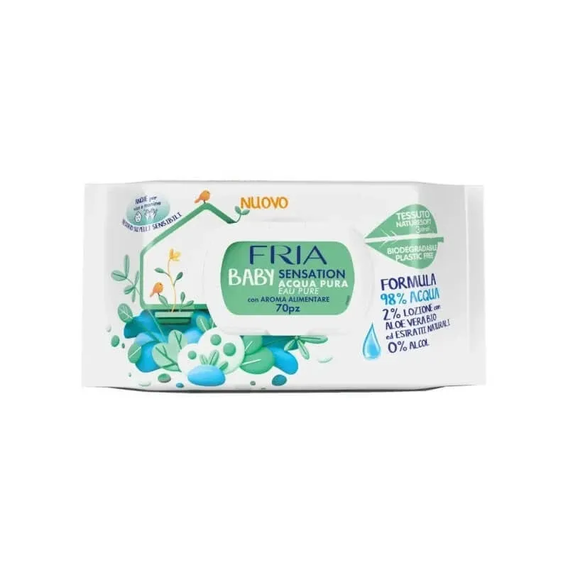 Fria Baby Sensation Apă Pură - 70 de șervețele — preț și oferte