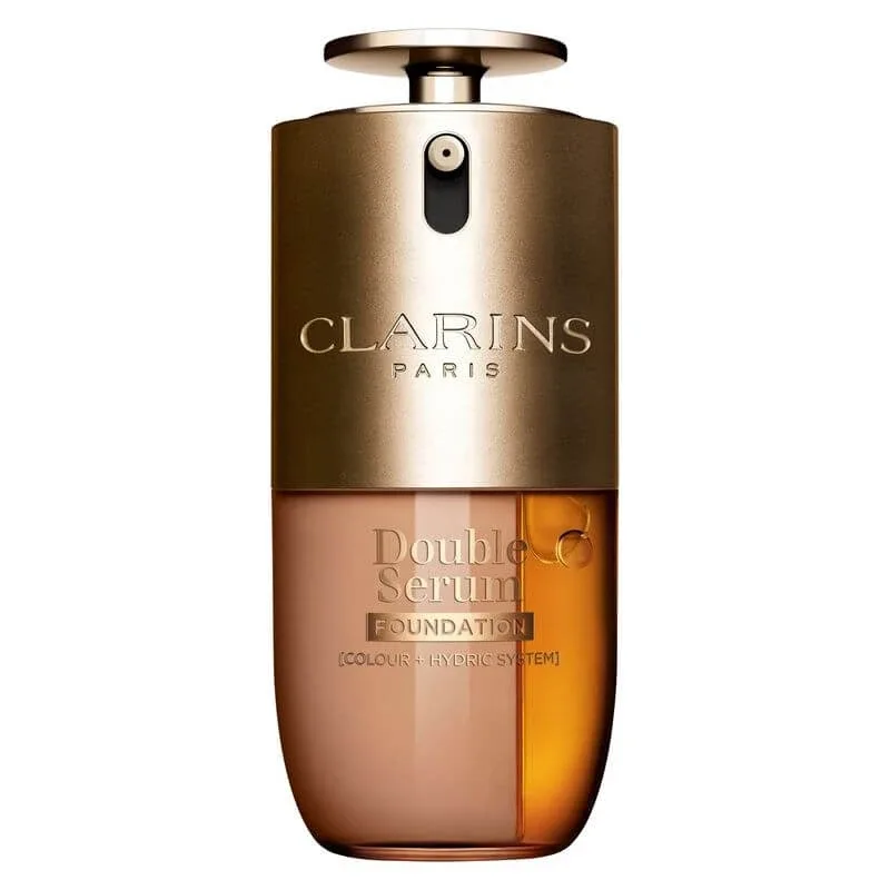Clarins Double Serum Foundation – fond de ten hibrid sub formă de ser, nr. m3c — preț și oferte