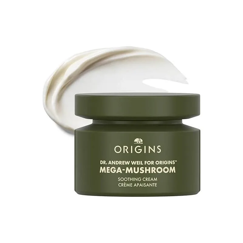 Origins Mega-mushroom – cremă de noapte pentru față, regenerantă, calmantă și hidratantă, 50 ml — preț și oferte