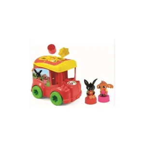Clementoni Bing – autobuz senzorial – personaje și forme de asamblat