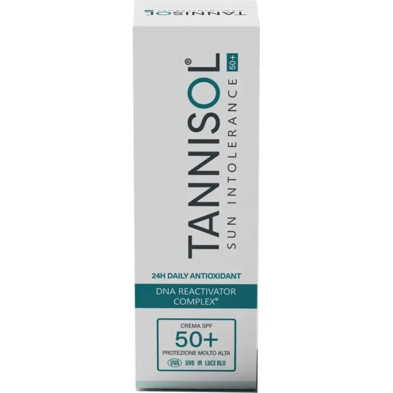 Gd Cremă de protecție solară pentru față SPF 50+, cu proprietăți antioxidante, cu Tannisol, pentru intoleranță la soare, protecție foarte ridicată, 50 ml — preț și oferte