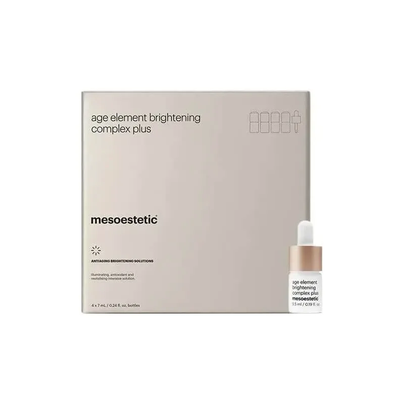 Mesoestetic Age Element Brightening Complex Plus – tratament regenerant 4x5,5 ml — preț și oferte