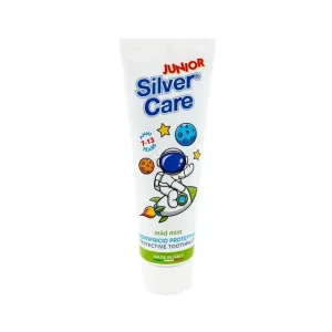 Silver Care Junior 7-13 ani – pastă de dinți pentru igiena orală a copiilor, 75 ml