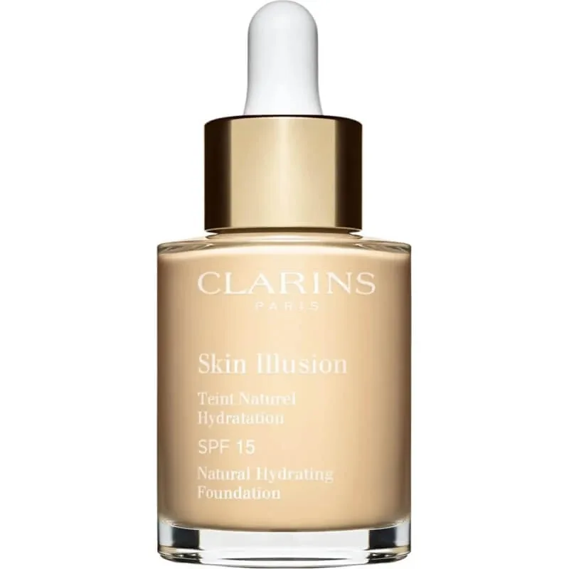 Clarins Skin Illusion – fond de ten lichid – nr. 107 bej — preț și oferte