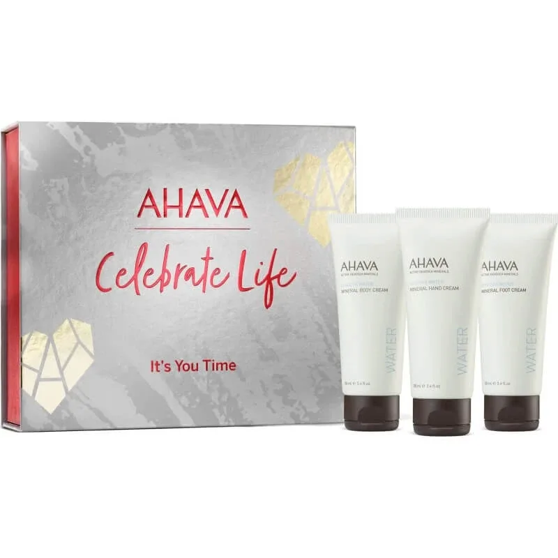 Ahava – Este momentul tău – set de hidratare pentru corp — preț și oferte