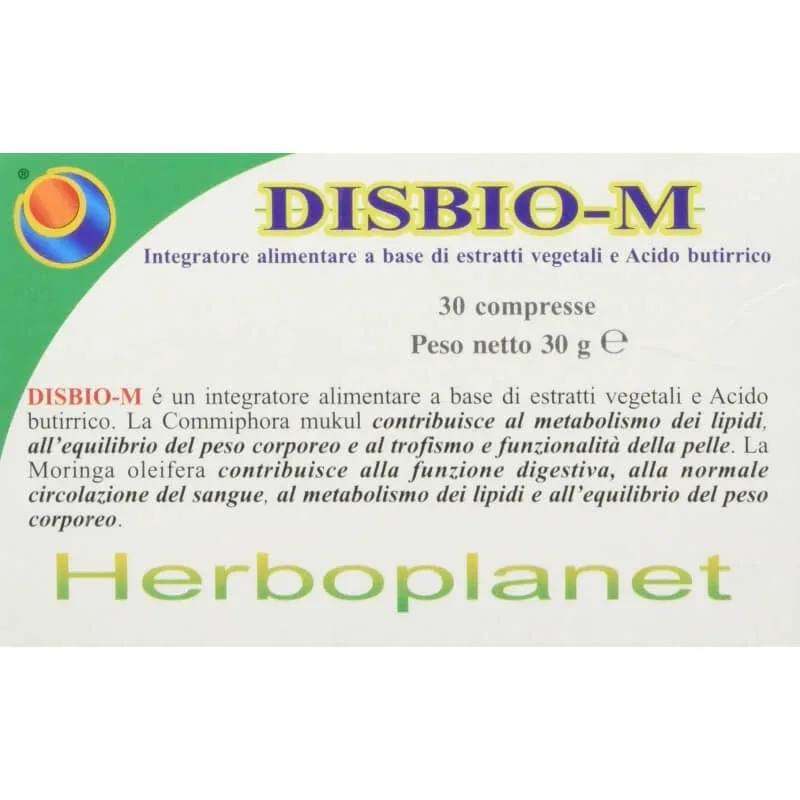 Disbio m 30 comprimate – supliment alimentar care accelerează metabolismul — preț și oferte