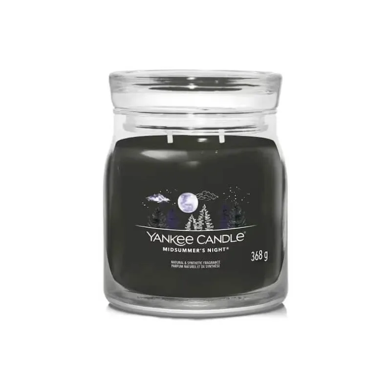 Yankee Candle Midsummer’s Night – lumânare parfumată în borcan mediu, 368 g — preț și oferte