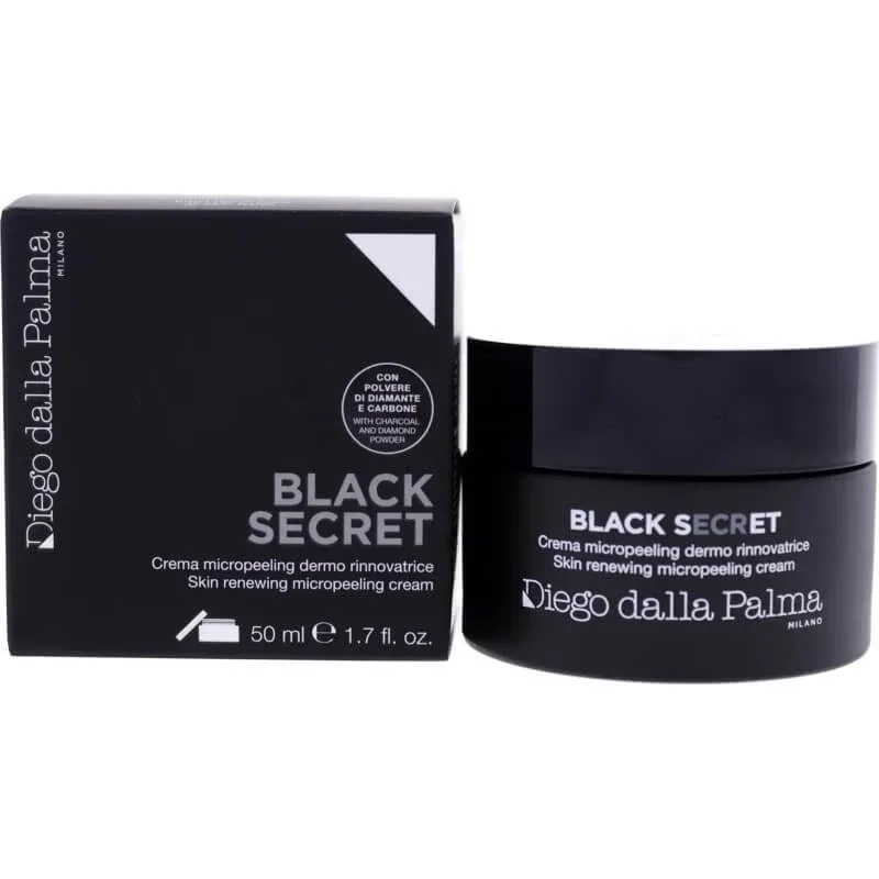 Diego dalla palma black secret – cremă micro-exfoliantă cu efect de regenerare a pielii, 50 ml — preț și oferte