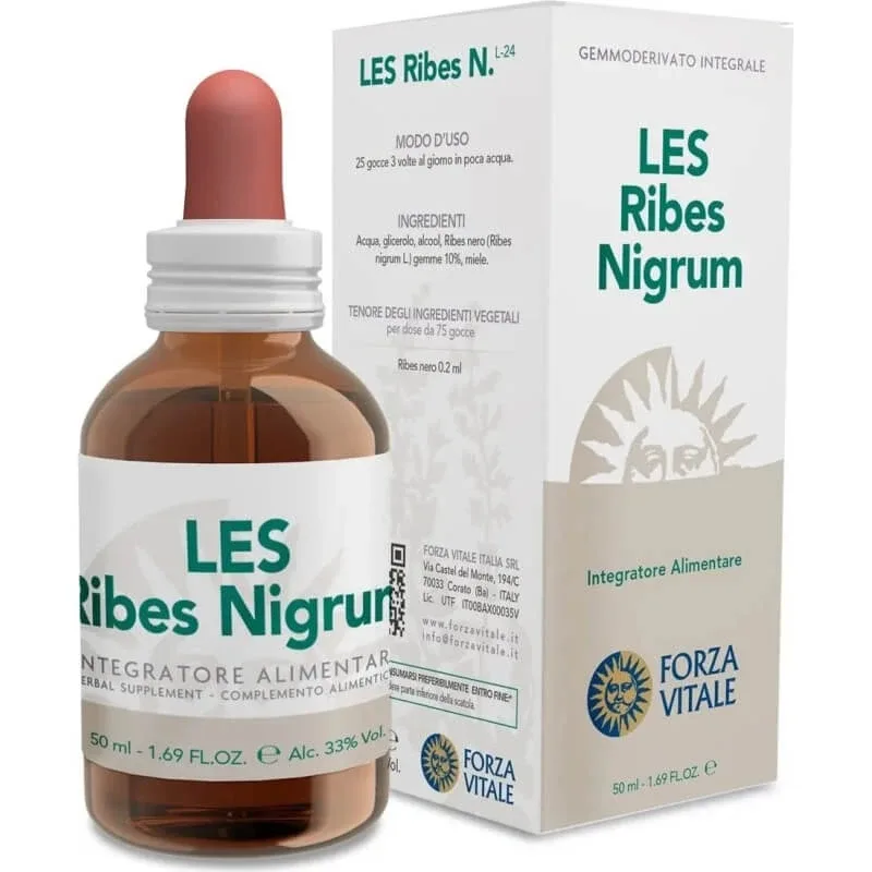 Les ribes nigrum 50 ml – supliment alimentar pentru căile respiratorii — preț și oferte