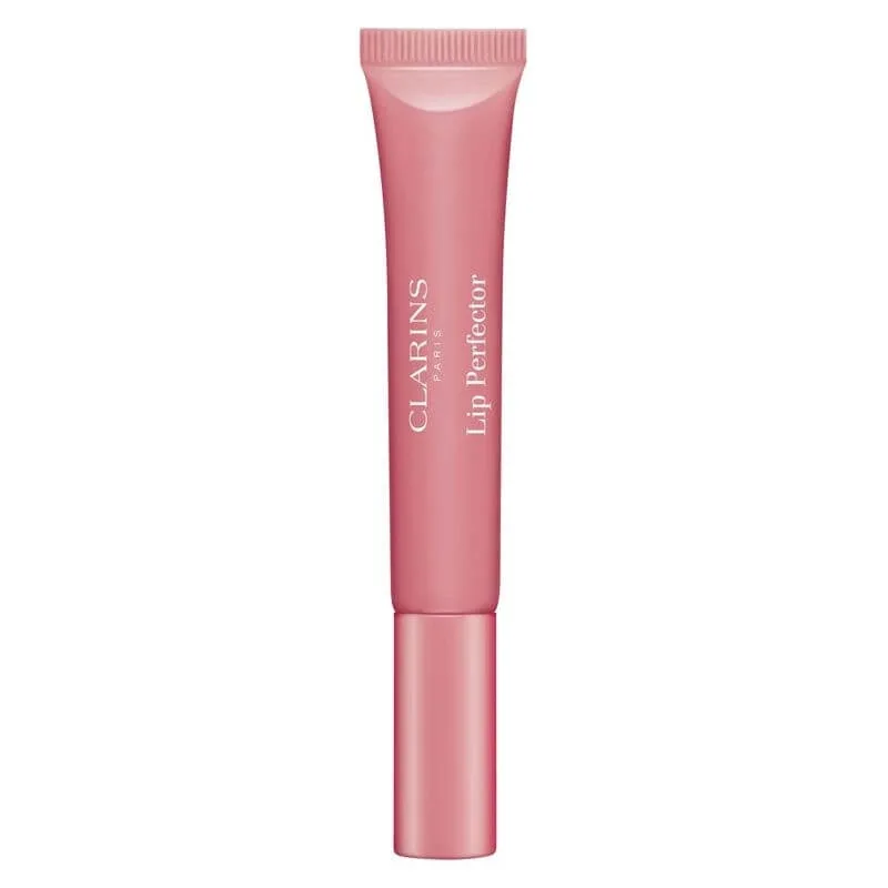 Clarins Lip Perfector – luciu de buze hrănitor nr. 01 Rose Shimmer — preț și oferte