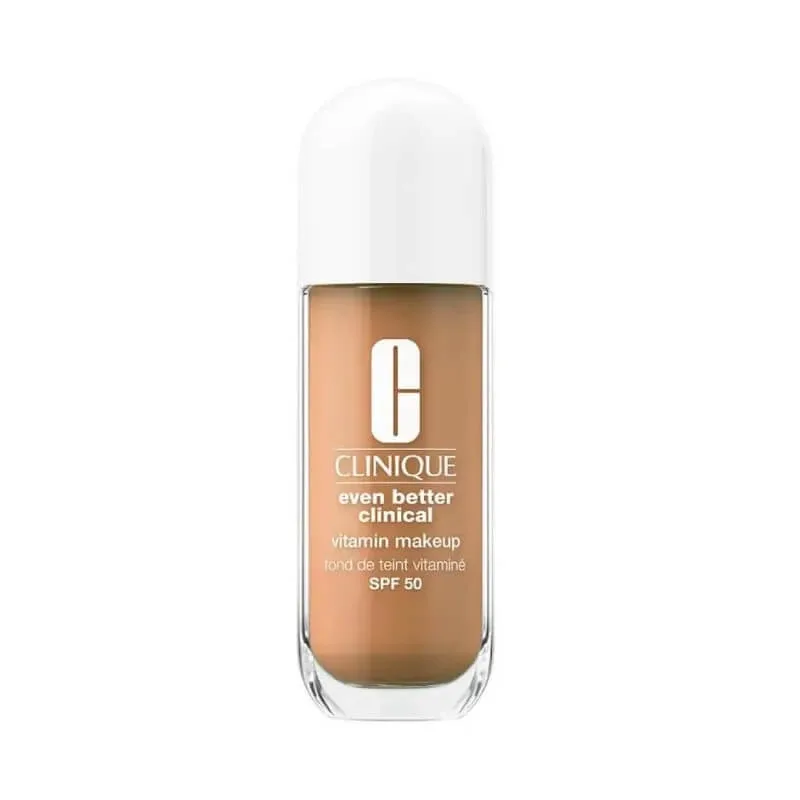 Clinique Even Better Clinical Vitamin Makeup SPF 50 – fond de ten iluminator – nuanța Medium Cool 4 — preț și oferte