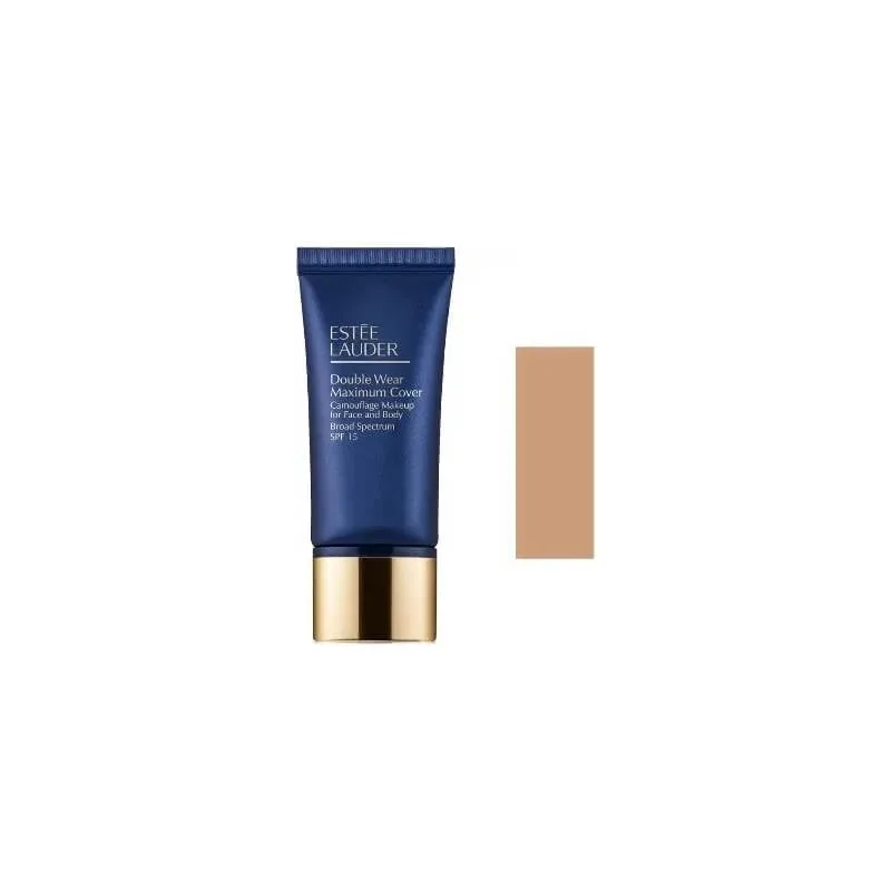 Estee Lauder Double Wear Maximum Cover – fond de ten cremos cu SPF 15 – nr. 3n1 Ivory Beige — preț și oferte