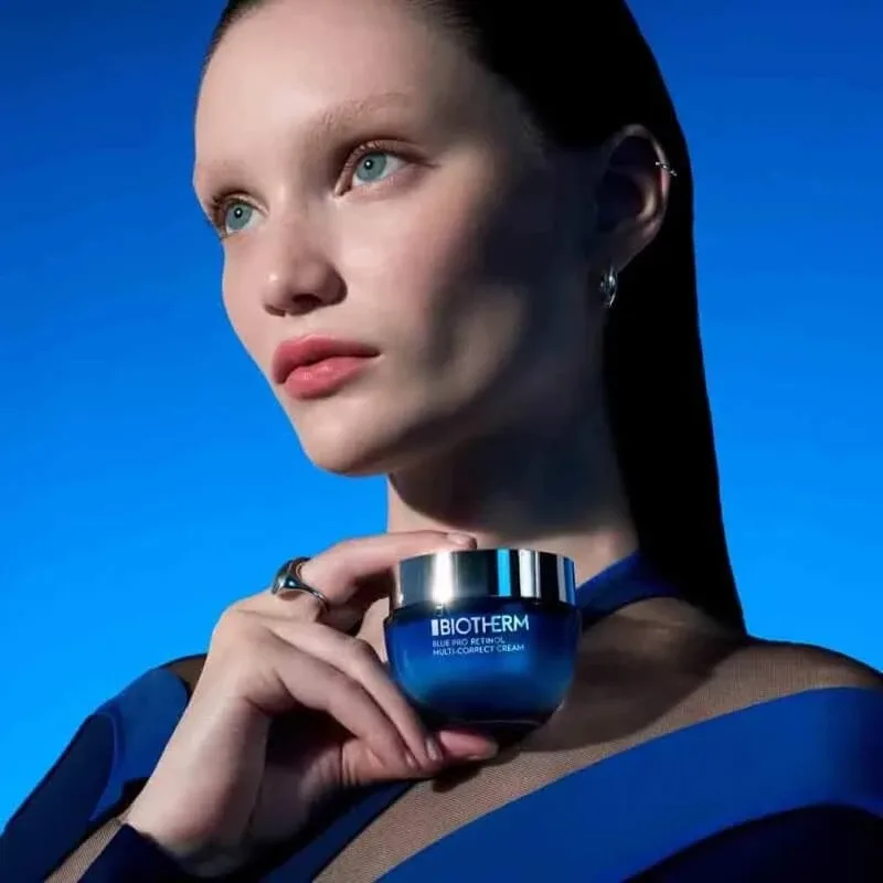 Biotherm Blue Pro-Retinol Multi-Correct – cremă de zi anti-îmbătrânire cu acțiune multifuncțională, 50 ml — preț și oferte