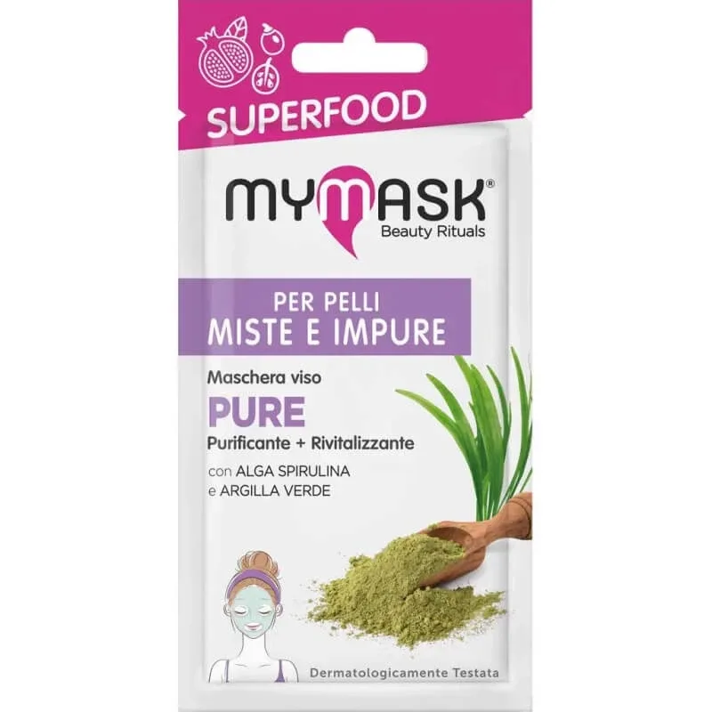 Mymask Superfood ultra-clean – mască purificatoare și netezitoare — preț și oferte