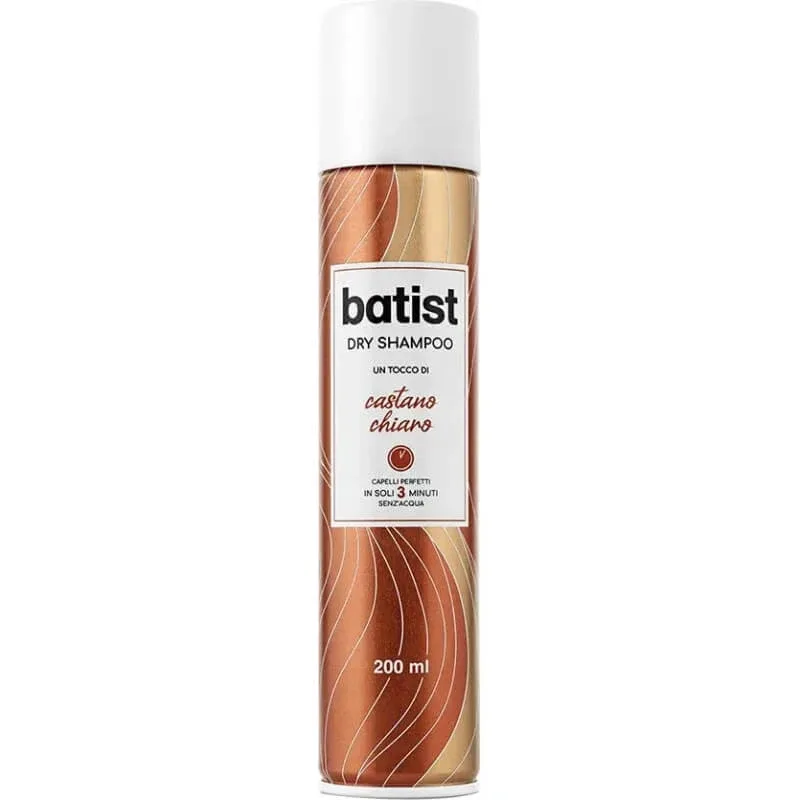 Batist Castano chiaro – șampon uscat pentru păr vopsit, 200 ml — preț și oferte