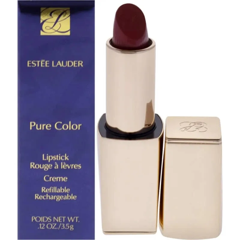 Rujul Estee Lauder Pure Color Hi-Lustre – ruj luminos nr. 440 Irresistible — preț și oferte