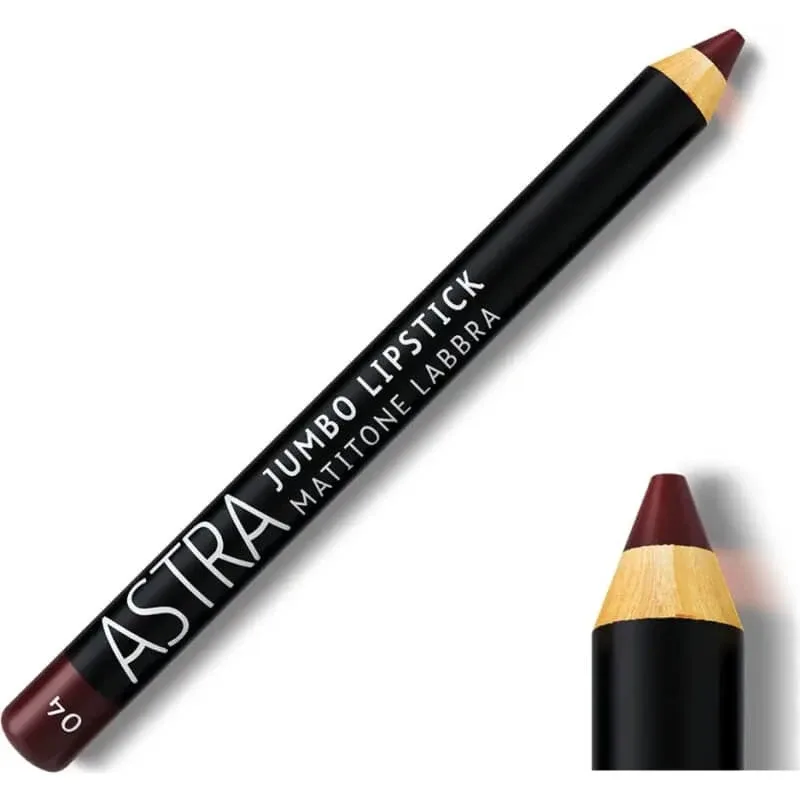 Rujul Astra Jumbo – creion de buze ultra-cremos nr. 04 prune — preț și oferte