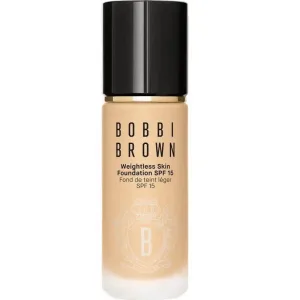 Bobbi Brown Weightless Skin Foundation – fond de ten mat cu SPF 15 – nuanța „Neutral Warm Ivory”