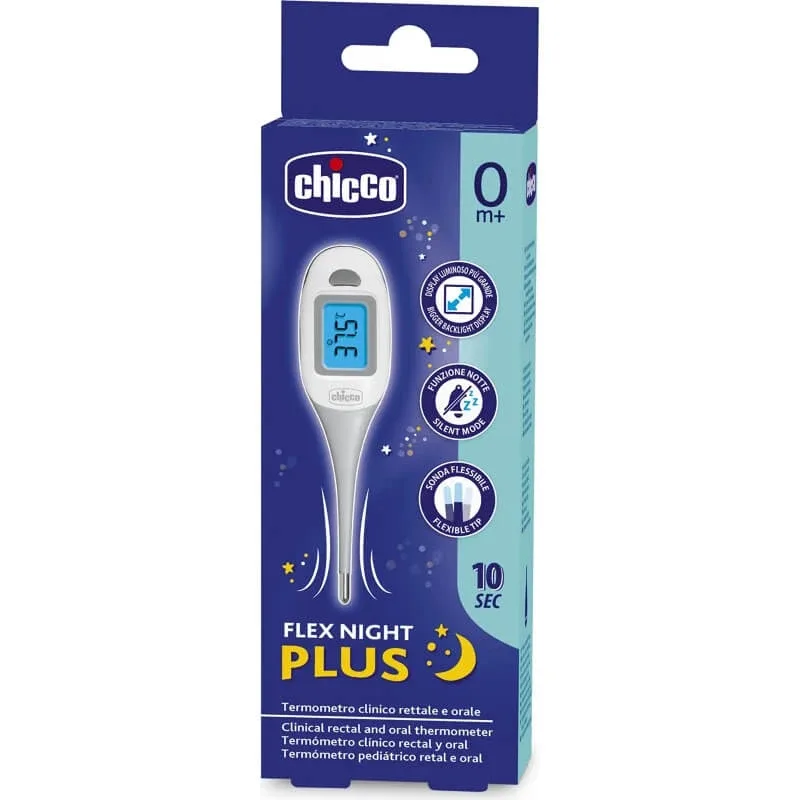 Chicco Flex Night Plus – termometru digital cu iluminare de fundal — preț și oferte