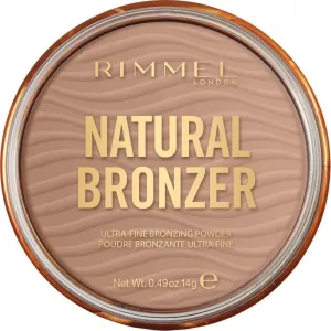 Rimmel Natural Bronzer – pudră compactă bronzantă nr. 001 Sunlight