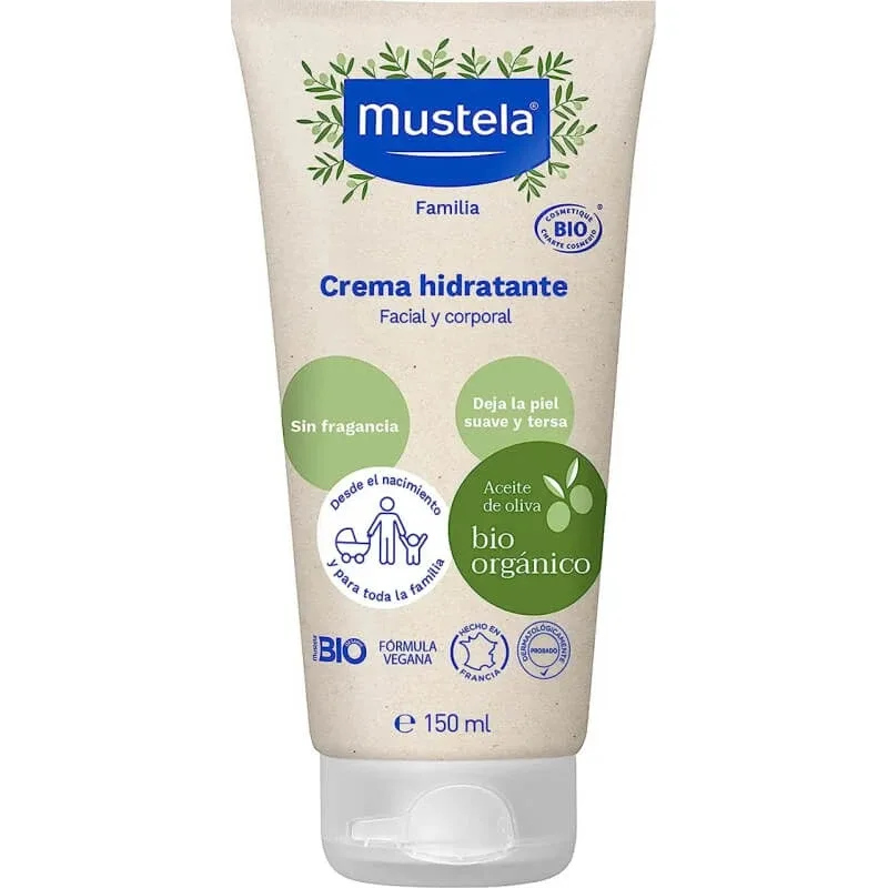 Mustela cremă hidratantă organică 150 ml — preț și oferte