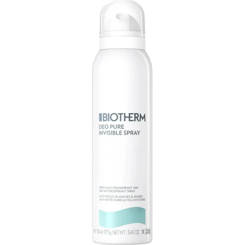 Biotherm Pure Invisible – deodorant antiperspirant sub formă de spray, 150 ml — preț și oferte