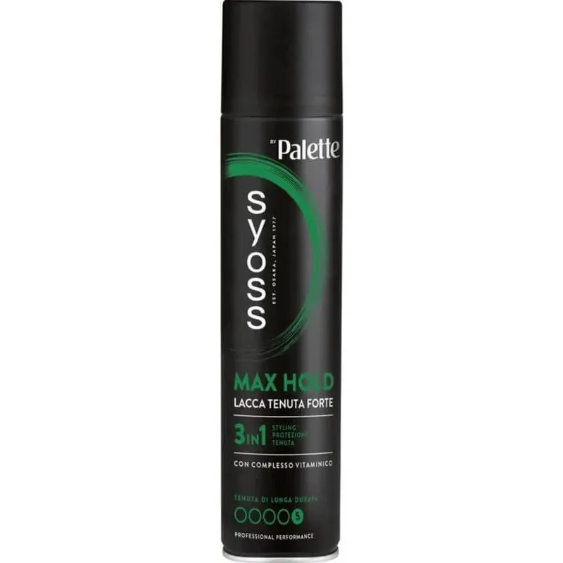 Syoss max hold - fixativ cu fixare puternică 75 ml — preț și oferte
