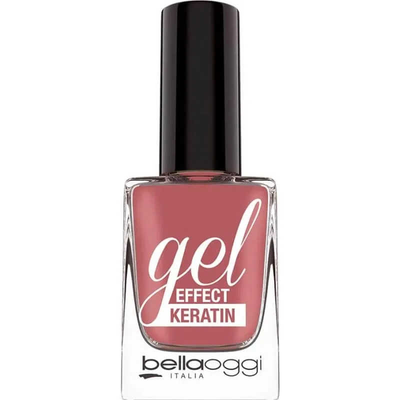 Bellaoggi Gel effect keratin - lac de unghii nr. 410 roz prăfuit — preț și oferte