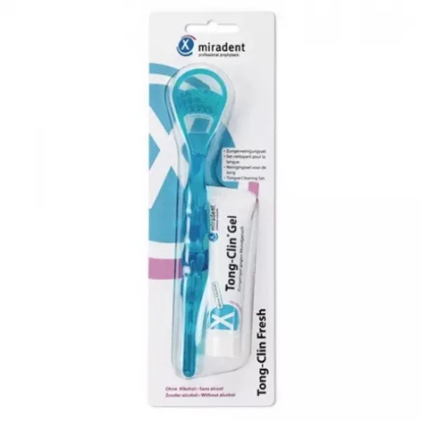 Periuta de curatare limba + gel, Miradent | 15 ml — preț și oferte