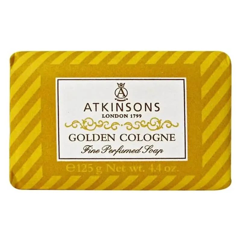 Atkinsons Golden cologne – săpun parfumat 125 gr — preț și oferte