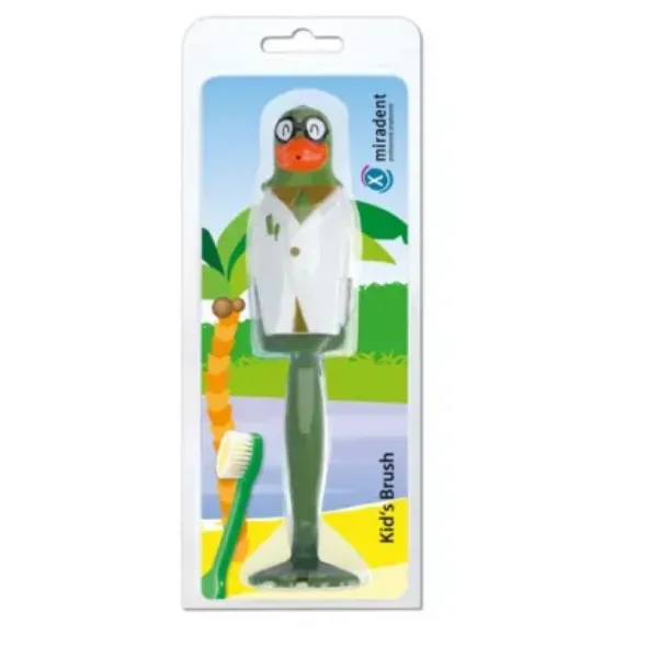 Periuta de dinti copii KIDS BRUSH Papagab, Miradent |  1 buc — preț și oferte