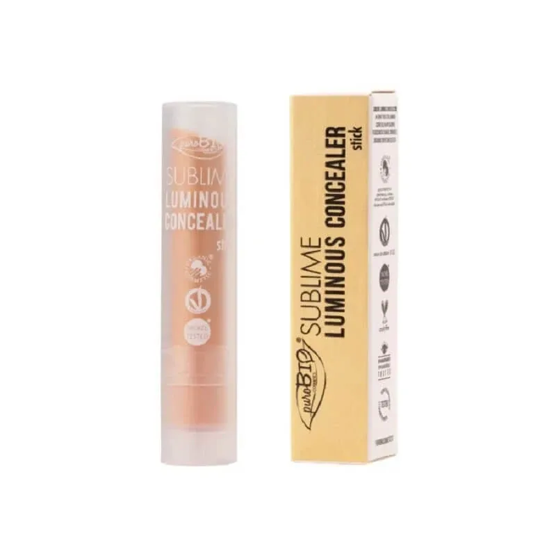 Purobio Sublime Luminous Concealer Stick – corector iluminator nr. 06 — preț și oferte