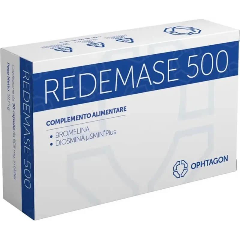 Redemase 500 – supliment alimentar pentru microcirculație, 30 de capsule — preț și oferte
