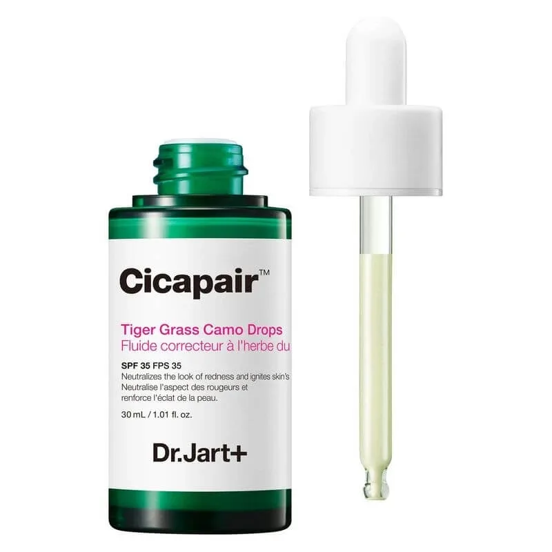 Dr.jart+ Cicapair Tiger Grass Camo Drops – primer hidratant 30 ml — preț și oferte