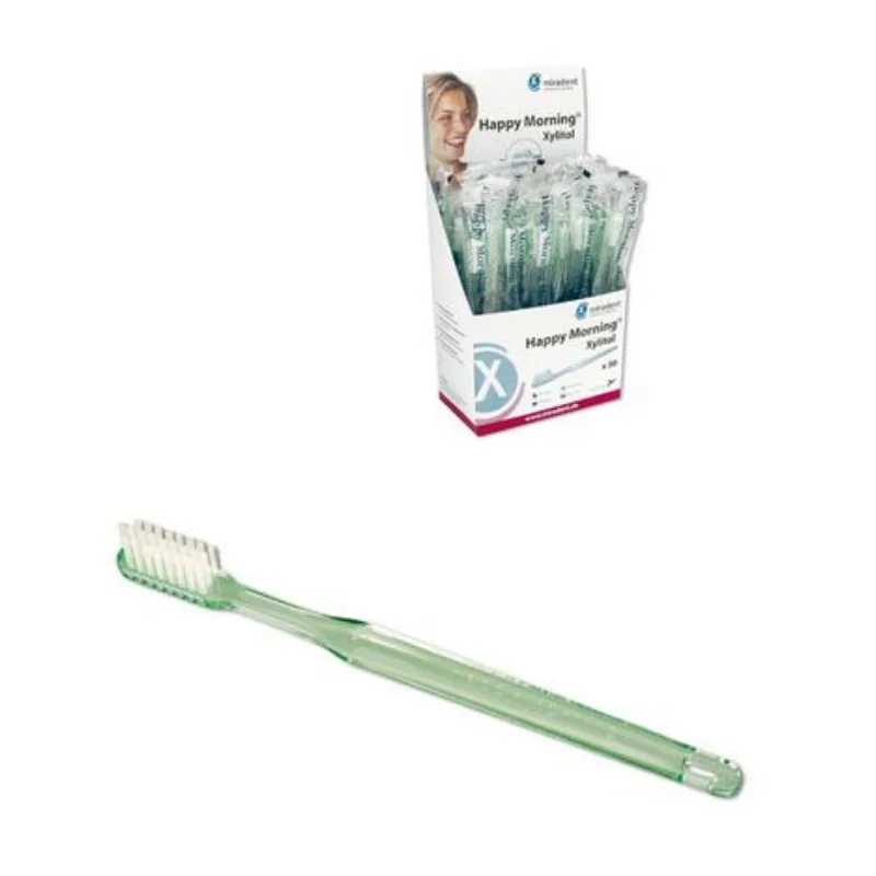 Periuta de dinti de unica folosinta cu Xilitol HM, Miradent | 1 buc — preț și oferte