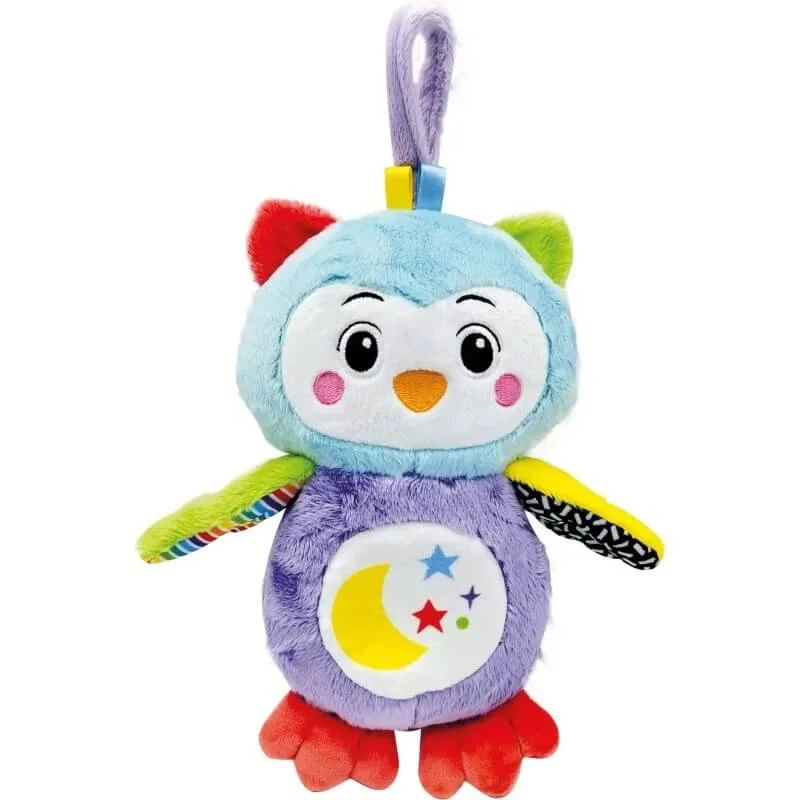 Clementoni Good night owl – jucărie de pluș interactivă cu lumină de noapte 17801 — preț și oferte