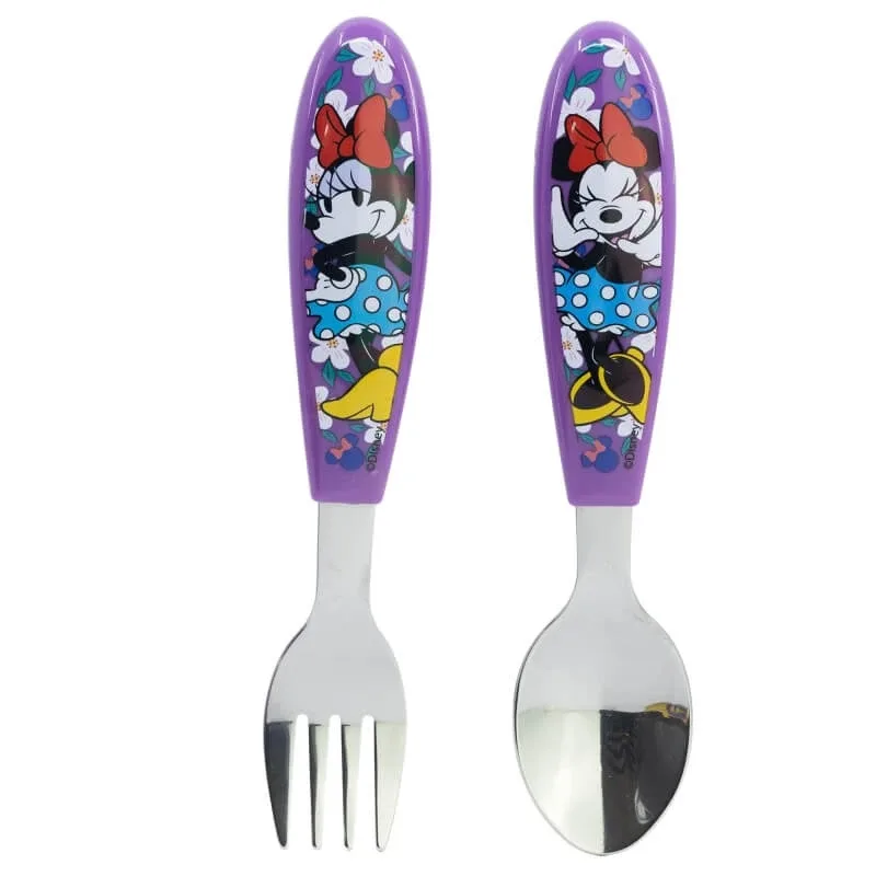 Disney Baby Minnie – set de 2 tacâmuri din oțel — preț și oferte
