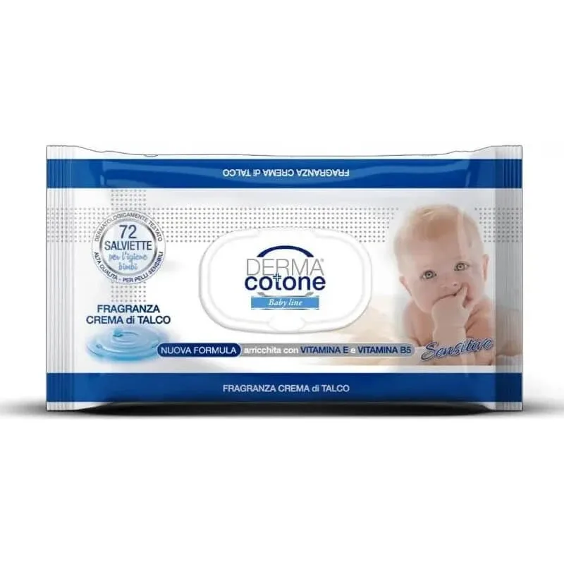 Dermacotone șervețele cu cremă de talc – pachet de 72 de șervețele — preț și oferte