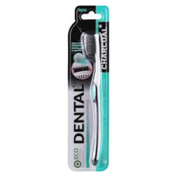 Periuta de dinti Dental cu carbune activ - verde, Rubella RUBELLA INFINITY — preț și oferte